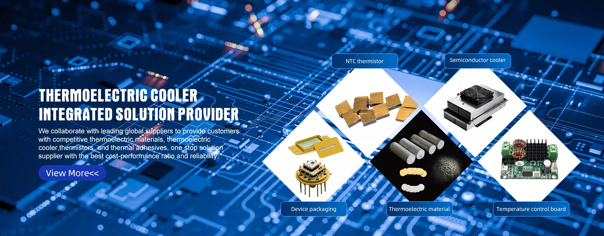 Perhimpunan penyejuk termoelektrik berkualiti